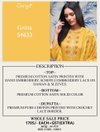 Gritta 4633 By Ganga Cotton Satin Printed Surat Designer Salwar Suits Wholesale Market